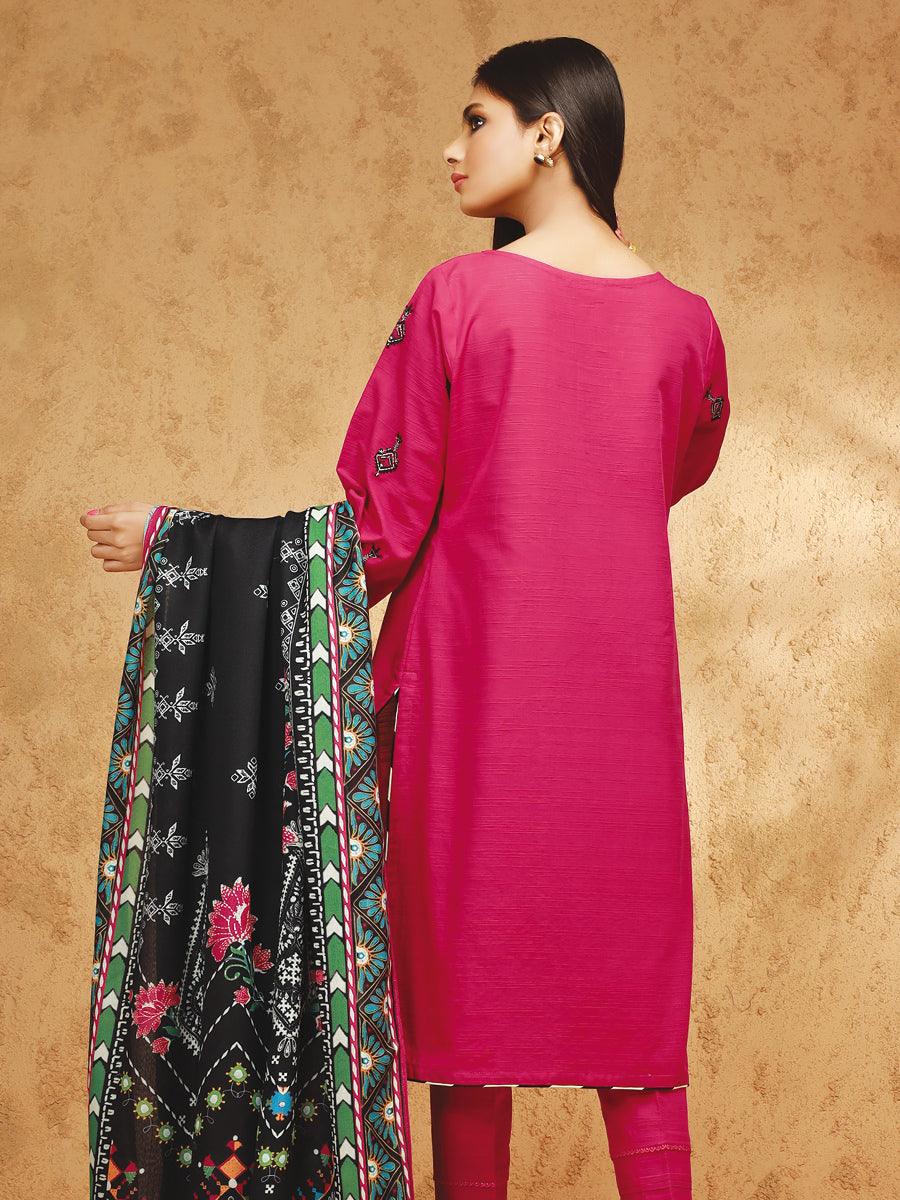 ACE Galleria Embroidered Unstitched 3Pc Marina Twill Suit ACE 12235 - FaisalFabrics.pk