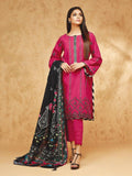 ACE Galleria Embroidered Unstitched 3Pc Marina Twill Suit ACE 12235