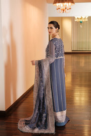 FARASHA Lueur Unstitched Embroidered Luxury Chiffon Suit 08-ADELINE