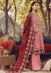 Anaya by Kiran Chaudhry Embroidered Linen 3Pc Suit AEL22-01 AMAL