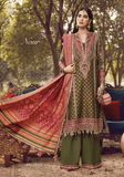 Anaya by Kiran Chaudhry Embroidered Linen 3Pc Suit AEL22-02 NOUR