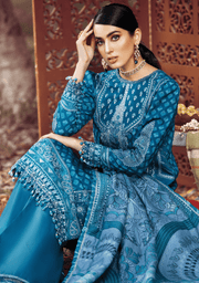 Anaya by Kiran Chaudhry Embroidered Linen 3Pc Suit AEL22-04 FARAH