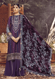 Anaya by Kiran Chaudhry Embroidered Linen 3Pc Suit AEL22-06 HALA