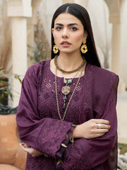 Aafreen by Riaz Arts Embroidered Chikankari Schiffli Lawn 3Pc AF-01