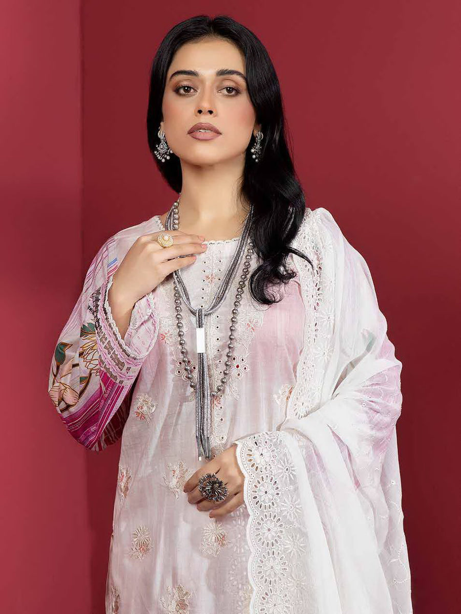 Aafreen by Riaz Arts Embroidered Lawn Chikankari Unstitched 3Pc AF-26
