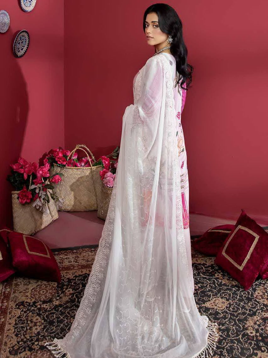 Aafreen by Riaz Arts Embroidered Lawn Chikankari Unstitched 3Pc AF-26