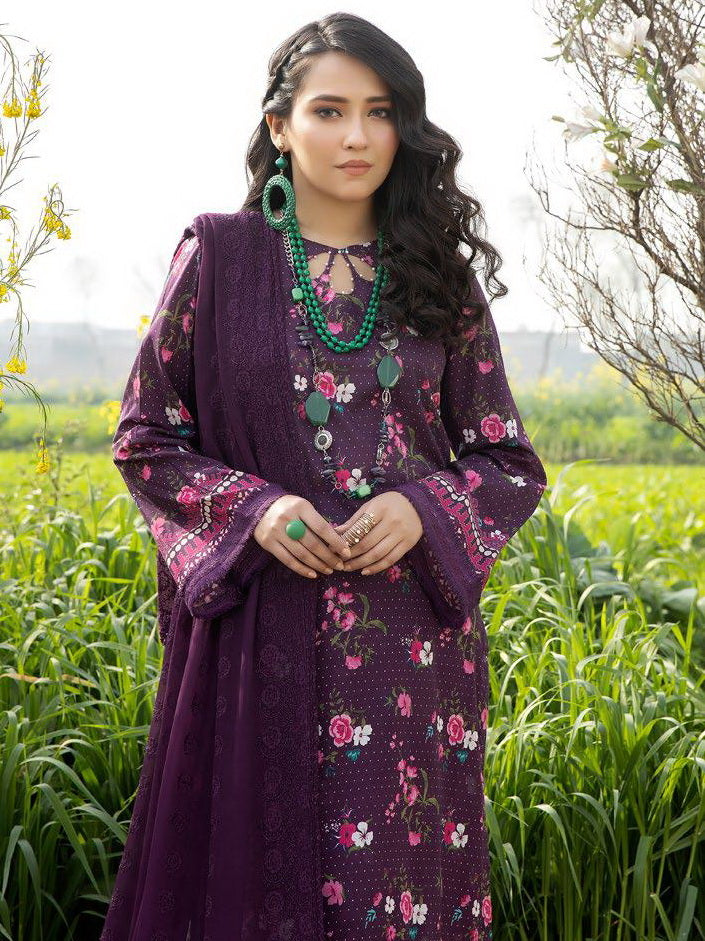 Aafreen by Riaz Arts Digital Printed Lawn Unstitched 3Piece Suit AF-30