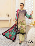 Bano by Riaz Arts Embroidered Corduroy 3pc Unstitched Suit AF-58 - FaisalFabrics.pk