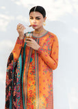 Hussain Rehar Mausam Eid Lawn Unstitched Embroidered 3Pc Suit - AFTAB