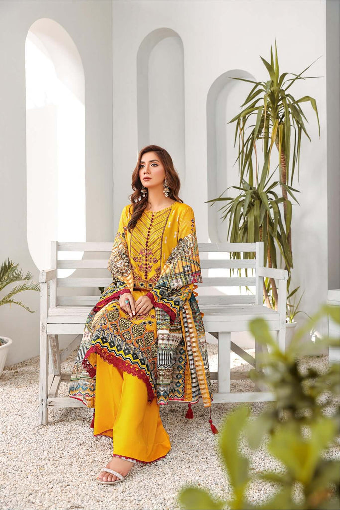 Kesa By LALA Textile Embroidered Viscose Unstitched 3Pc Suit AFTAB kesa-by-lala-textile-embroidered-viscose-unstitched-3pc-suit-aftab