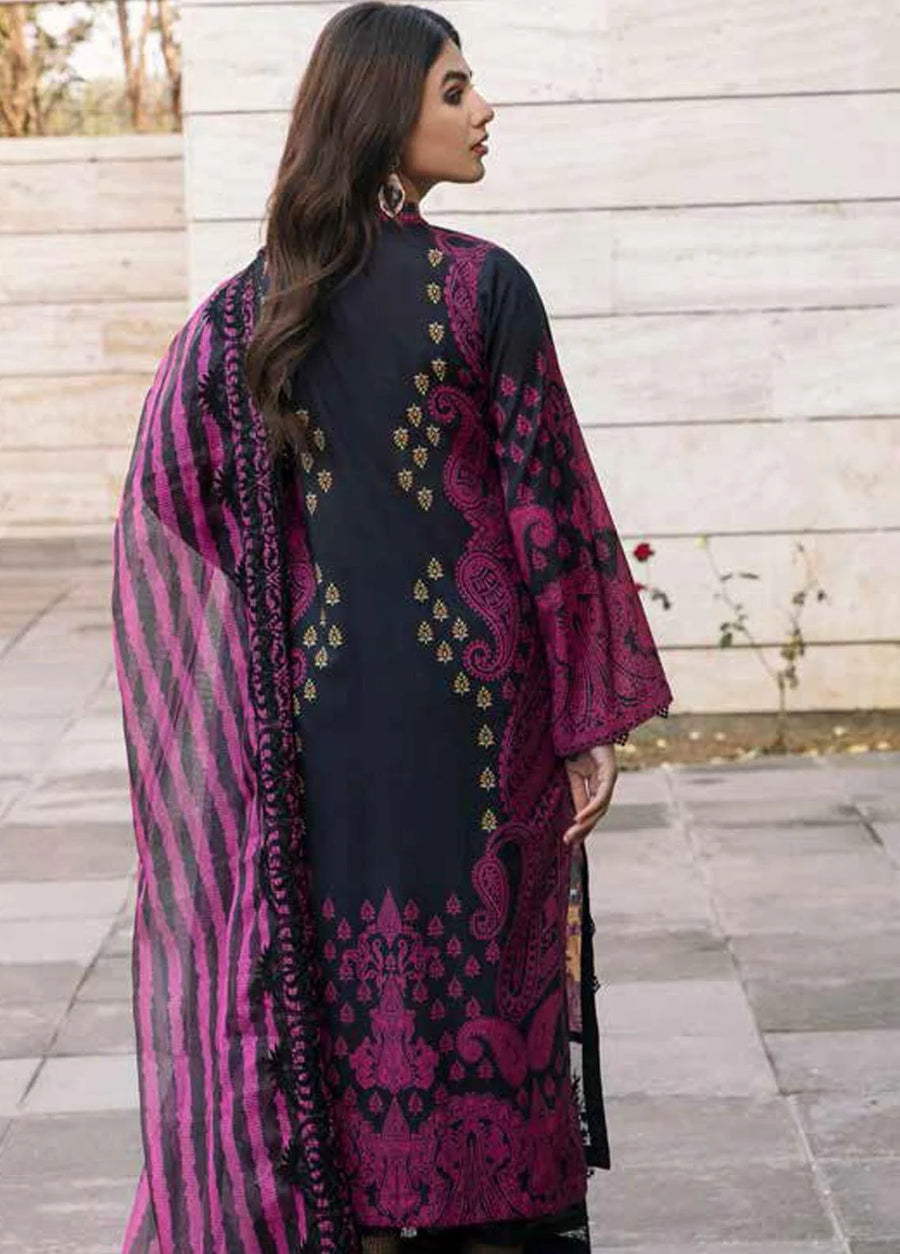 Charizma Aaghaz Unstitched Embroidered Lawn 3Piece Suit AG-04