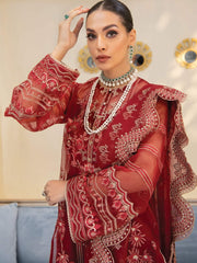 AIK Atelier Reveuse Organza & Tulle Embroidered 3 Piece Suit AIK-01 - FaisalFabrics.pk