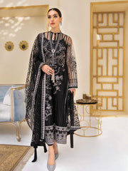 AIK Atelier Reveuse Organza & Tulle Embroidered 3 Piece Suit AIK-06 - FaisalFabrics.pk