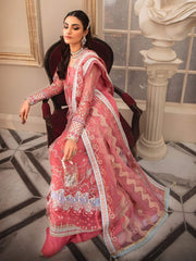 Aik Atelier Casablanca Organza and Tulle Unstitched 3Pc Suit Look-02 - FaisalFabrics.pk