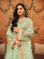 Aik Atelier Casablanca Organza and Tulle Unstitched 3Pc Suit Look-03 - FaisalFabrics.pk