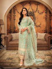 Aik Atelier Casablanca Organza and Tulle Unstitched 3Pc Suit Look-03 - FaisalFabrics.pk