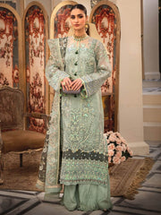 Aik Atelier Casablanca Organza and Tulle Unstitched 3Pc Suit Look-07 - FaisalFabrics.pk