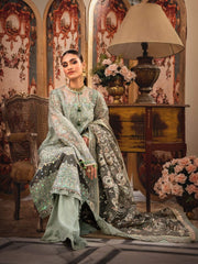 Aik Atelier Casablanca Organza and Tulle Unstitched 3Pc Suit Look-07 - FaisalFabrics.pk