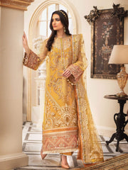 Aik Atelier Casablanca Organza and Tulle Unstitched 3Pc Suit Look-08 - FaisalFabrics.pk