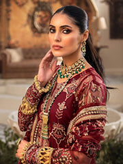 Aik Atelier Casablanca Organza and Tulle Unstitched 3Pc Suit Look-10 - FaisalFabrics.pk