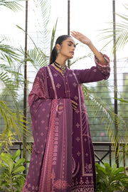 ZOYA by LALA Embroidered Woolen Unstitched 3Pc Suit D-07 AITA