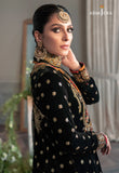 The Ayeza Edit by Asim Jofa Makhmal Royal Velvet 3Pc Suit AJAM-02