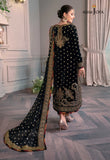 The Ayeza Edit by Asim Jofa Makhmal Royal Velvet 3Pc Suit AJAM-02