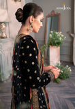 The Ayeza Edit by Asim Jofa Makhmal Royal Velvet 3Pc Suit AJAM-02