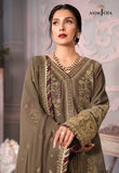 The Ayeza Edit by Asim Jofa Makhmal Royal Velvet 3Pc Suit AJAM-03