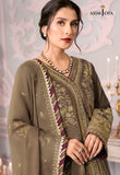 The Ayeza Edit by Asim Jofa Makhmal Royal Velvet 3Pc Suit AJAM-03