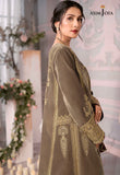 The Ayeza Edit by Asim Jofa Makhmal Royal Velvet 3Pc Suit AJAM-03