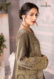 The Ayeza Edit by Asim Jofa Makhmal Royal Velvet 3Pc Suit AJAM-03