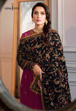 The Ayeza Edit by Asim Jofa Makhmal Royal Raw Silk 3Pc Suit AJAM-04