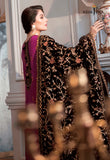 The Ayeza Edit by Asim Jofa Makhmal Royal Raw Silk 3Pc Suit AJAM-04