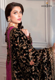 The Ayeza Edit by Asim Jofa Makhmal Royal Raw Silk 3Pc Suit AJAM-04