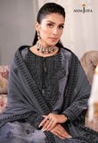 The Ayeza Edit by Asim Jofa Makhmal Royal Velvet 3Pc Suit AJAM-05