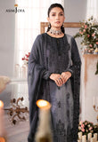 The Ayeza Edit by Asim Jofa Makhmal Royal Velvet 3Pc Suit AJAM-05