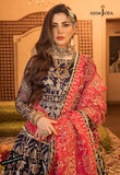 Asim Jofa Baad-e-Naubahar Unstitched Formal Organza 3Pc Suit AJBN-02