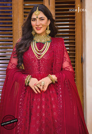 Asim Jofa Baad-e-Naubahar Unstitched Formal Chiffon 3Pc Suit AJBN-03