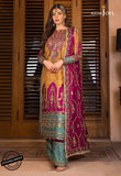 Asim Jofa Baad-e-Naubahar Unstitched Formal Raw Silk 3Pc Suit AJBN-04