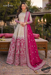 Asim Jofa Baad-e-Naubahar Unstitched Formal Net 3Pc Suit AJBN-05