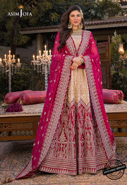 Asim Jofa Baad-e-Naubahar Unstitched Formal Net 3Pc Suit AJBN-05