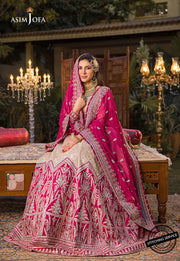 Asim Jofa Baad-e-Naubahar Unstitched Formal Net 3Pc Suit AJBN-05