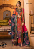 Asim Jofa Baad-e-Naubahar Unstitched Formal Chiffon 3Pc Suit AJBN-08