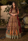 Asim Jofa Baad-e-Naubahar Unstitched Formal Net 3Pc Suit AJBN-11