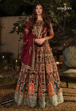 Asim Jofa Baad-e-Naubahar Unstitched Formal Net 3Pc Suit AJBN-11