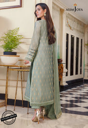 The Iqra & Minal Edit by Asim Jofa Embroidered 3Pc Suit AJIM-01