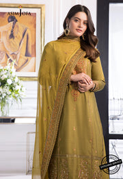 The Iqra & Minal Edit by Asim Jofa Embroidered 3Pc Suit AJIM-08