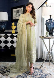 The Iqra & Minal Edit by Asim Jofa Embroidered 3Pc Suit AJIM-10