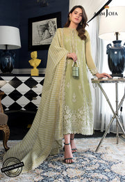 The Iqra & Minal Edit by Asim Jofa Embroidered 3Pc Suit AJIM-10